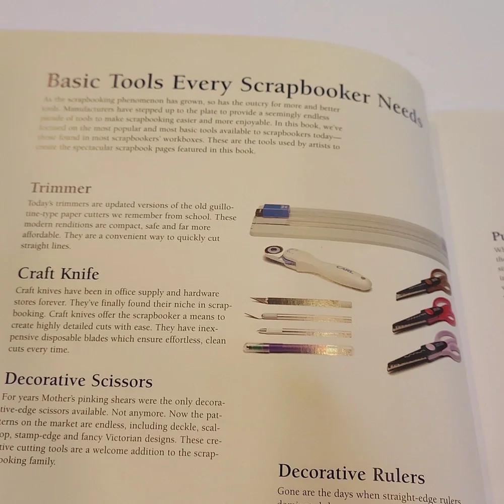 Scrapbook Book Getting The Most From Your Scrapbook Tools